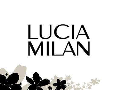 Lucia Milan Flower Studio brand branding braziliandesigner elegance flowers identity lettering logo sophistication typography