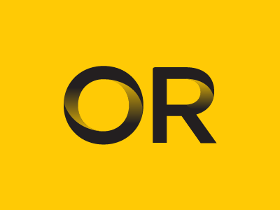 OR brand branding braziliandesigner civilconstruction construction identity lettering logo typography yellow