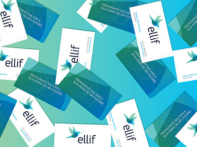 Stationery ELLIF. brand branding braziliandesigner design icons identity illustration lettering logo typography