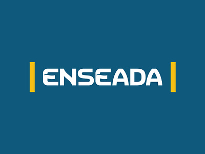 ENSEADA logo brand branding braziliandesigner design identity lettering logo typography