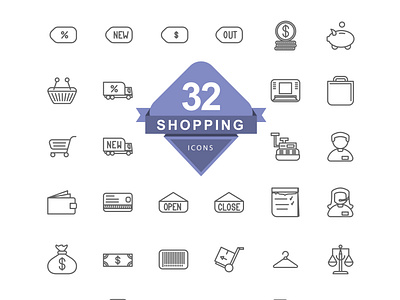 32 shopping icon