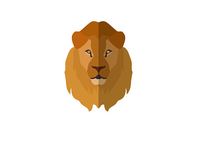 Lion Head ( Vector ) animal art background design emblem face graphic head hunting icon identity illustration king label leo lion logo power predator premium