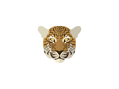 Leopard Head ( Vector ) animal art big cat design emblem face fast head hunting icon identity illustration label logo power predator premium