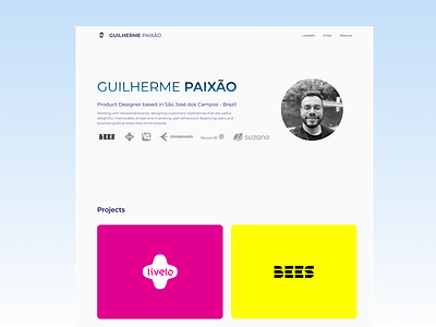 Guilherme | UX Designer Portfolio