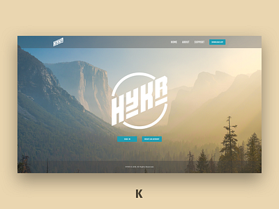 HYKR App Download Page