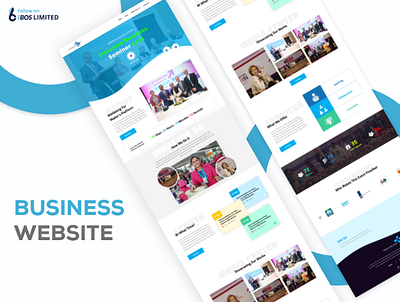 Business Event Website Design design landing page ui ui design ux web