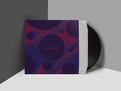 Hyper Moon – Album Cover album cover branding corporate design corporate identity cover design