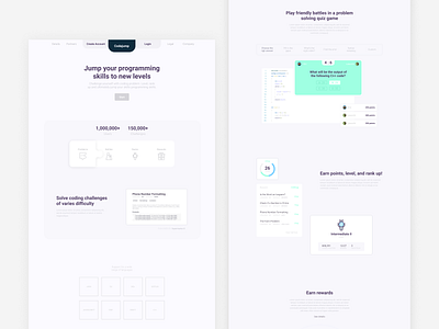 Programming Challenges | Landing Page Concept 1.A