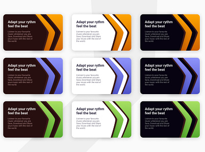 Colored Cards card