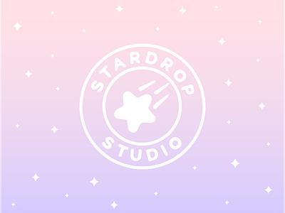 Stardrop Studio | Logo Design icon icon design illustrator logo logo design star