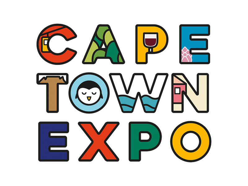 Cape Town Expo icon africa cape town illustration identity branding