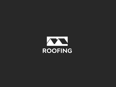 Roofing Logo branding building graphic design home logo logo logo design roofing logo