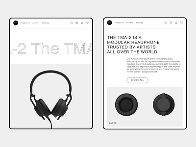 TMA-2 headphone store