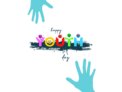 youthday2020 art artist branding colorful concept degital design graphic illustration poster ui ux young youth youthday youthday2020 youthpower