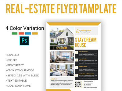 Real-Estate  Flyer Template