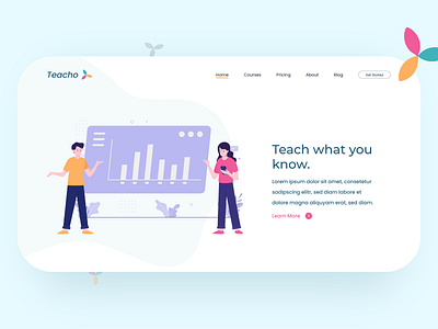 Website Landing Page