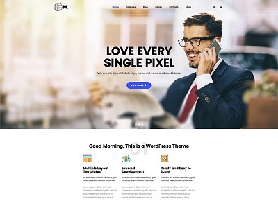 New Moring - Creative Business WordPress Theme