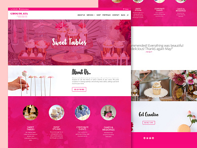 Business Website using DiVI Theme bakery company design digital divitheme landingpage sweet uiux webdesign webdesign trends webdesignagency website wordpress