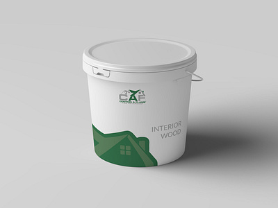 Bucket Product Label design