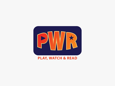 P.W.R. Podcast Logo Design brodcasting colorify design logo logodesign logos logotype modern logo podcast podcast logo podcasting youtube channel logo
