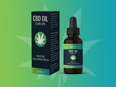 CBD OIl Label and Packaging