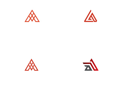 A letter Logo a letter a letter logo accounting advance agency art branding dribble flat geometric icon letter letter logo logo vector