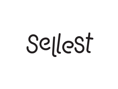 Logo for design studio Sellest design studio font logo sellest