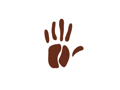 Logo coffee shop coffee coffee shop hand logo shop