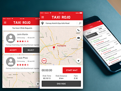 RedTaxi service app