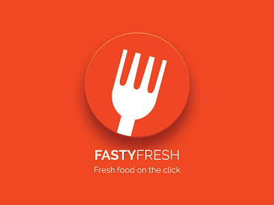 Fasty Fresh - logo delivery design fast food fresh icon ios logo order photoshop service sketch