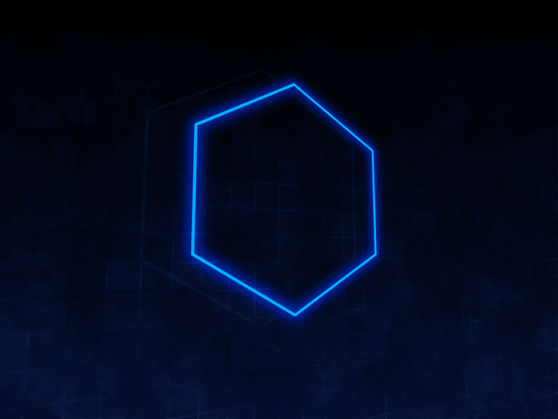 UnTangle 2 after effects animation blue frames futuristic gif glow grid hud loader photoshop sci fi