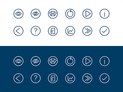 Icon Set 2d app branding design icon iconography ios line art logo photoshop training ui