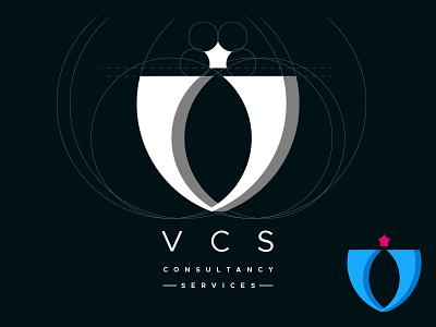 V logo 2d agency branding consultancy design firm grid icon illustartor logo security services v letter vector