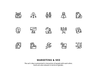 SEO icons