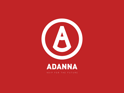 Adanna VOIP ai app appliance brand identity logo tech technology visual viz web website
