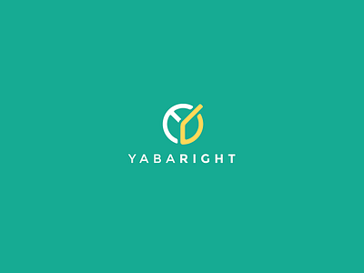 Yaba Right all brand element logo minimal project speed yaba