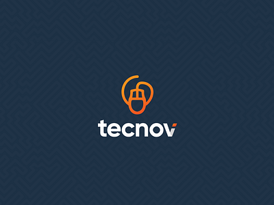Identity Design for Tecnov identity logo tech