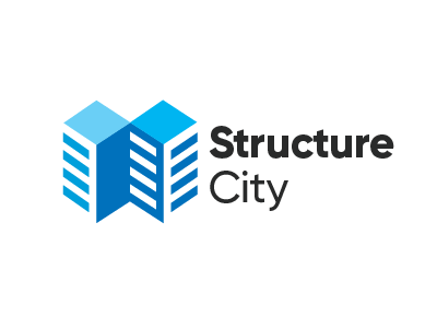 Structure City Logo design adobe african afro afrobeat building city company illustrator logo logomark structure words