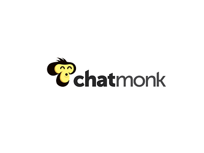DesignThnk'n Class Case Study: ChatMonk adobe adobe illustrator character chat chatbot chatmonk design illustrator logo logo design monk monkey