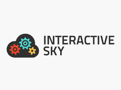 Interactive Sky animation cloud design flat gear gif logo logotype sky wheel
