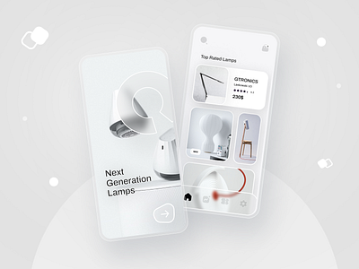 Next Generation Lamps App Design