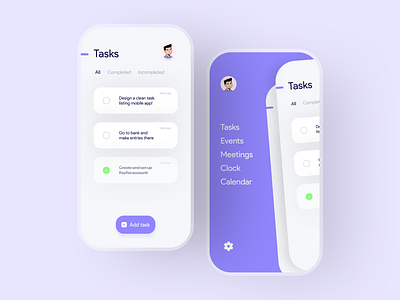 Task Manager app app app design app ui clean ui clock app event gtronics task task app task list task management task management app task manager tasks ui squirrel