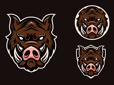 Boar animation branding character characterdesign esport illustration illustrator logodesigners mascot vector