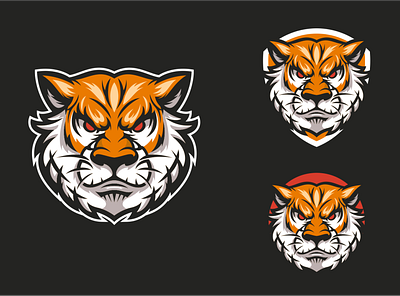 tiger mascot animation branding character characterdesign design esport illustration illustrator logodesigners mascot tiger