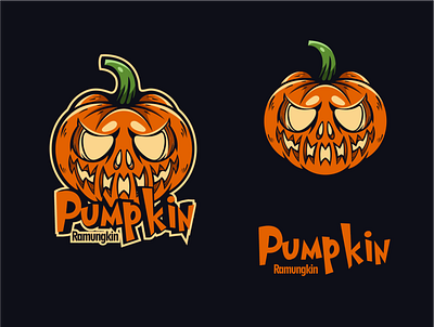 pumpkin branding character characterdesign design esport illustration logo logodesigners mascot vector