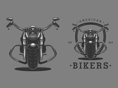 American Bikers animation biker branding character characterdesign design esport harley davidson illustration logo logodesigners mascot motorcycle