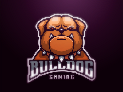 bulldog branding character characterdesign design esport illustration illustrator logodesigners mascot vector