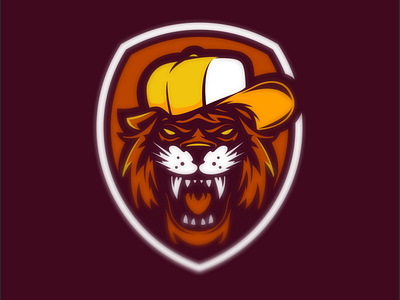 tiger mascot logo animation astronaut branding branding design character characterdesign esport illustration logo logodesigners mascot