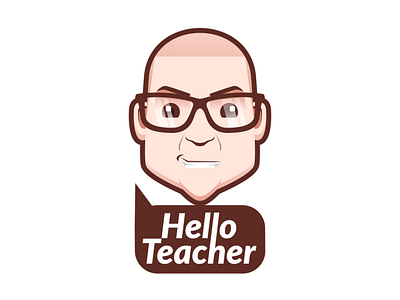 hello teacher animation branding character characterdesign esport illustration illustrator logodesigners mascot vector