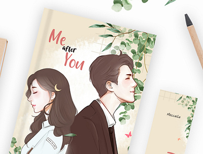 Novel Cover "Me before You" banner cover cover design design illustration novel novel cover pentool